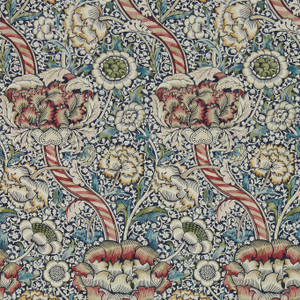 Morris & Co DMA4216420 - Morris 160th Anniversary Classic Floral Blue Morris & Co. Wallpaper roll - luxury design for UK feature walls Morris & Co DMA4216420 - Morris 160th Anniversary Classic Floral Blue Morris & Co. Wallpaper roll - luxury design for UK feature walls