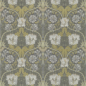 Morris & Co DCMW216827 - Morris 160th Anniversary Damasks Brown Morris & Co. Wallpaper roll - luxury design for UK feature walls Morris & Co DCMW216827 - Morris 160th Anniversary Damasks Brown Morris & Co. Wallpaper roll - luxury design for UK feature walls