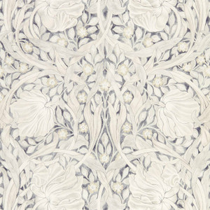 Morris & Co DMPN216539 - Pure Morris North Classic Floral Black Morris & Co. Wallpaper roll - luxury design for UK feature walls Morris & Co DMPN216539 - Pure Morris North Classic Floral Black Morris & Co. Wallpaper roll - luxury design for UK feature walls