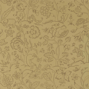DMSW216696 - Melsetter Animals Gold Morris & Co. Wallpaper DMSW216696 - Melsetter Animals Gold Morris & Co. Wallpaper