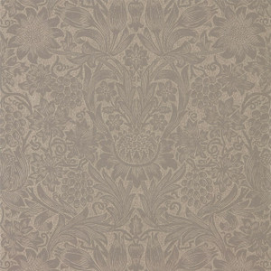 DMPU216045 - Morris Pure Classic Floral Brown Morris & Co. Wallpaper DMPU216045 - Morris Pure Classic Floral Brown Morris & Co. Wallpaper