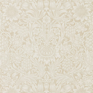 DMPU216047 - Morris Pure Classic Floral Gold Morris & Co. Wallpaper DMPU216047 - Morris Pure Classic Floral Gold Morris & Co. Wallpaper