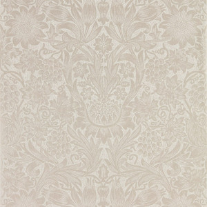 DMPU216048 - Morris Pure Classic Floral Grey Morris & Co. Wallpaper DMPU216048 - Morris Pure Classic Floral Grey Morris & Co. Wallpaper