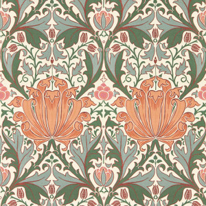 Morris & Co MFRW217361 - Morris and Friends Contemporary Floral Multi Morris & Co. Wallpaper roll - luxury design for UK feature walls Morris & Co MFRW217361 - Morris and Friends Contemporary Floral Multi Morris & Co. Wallpaper roll - luxury design for UK feature walls