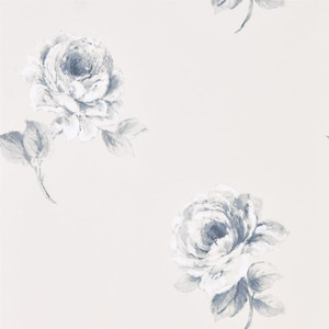 DWAP216277 - Waterperry Classic Floral Blue Sanderson Wallpaper DWAP216277 - Waterperry Classic Floral Blue Sanderson Wallpaper