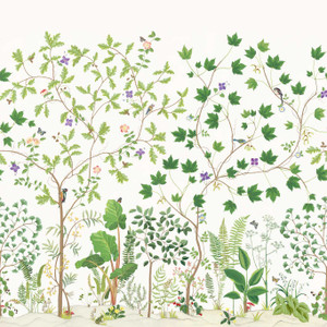 DABW217211 - Arboretum Botanical Brown Sanderson Wallpaper Mural DABW217211 - Arboretum Botanical Brown Sanderson Wallpaper Mural
