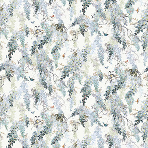 DBOW217468 - Curios Birds Blue Sanderson Wallpaper Mural DBOW217468 - Curios Birds Blue Sanderson Wallpaper Mural