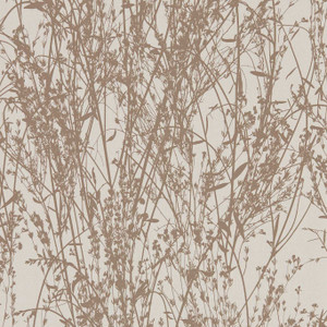 Sanderson DWOW215693 - Country Woodland Botanical Brown Sanderson Wallpaper roll - luxury design for UK feature walls