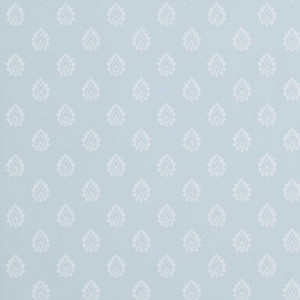 Sanderson DFAB214058 - Country Woodland Damasks Blue Sanderson Wallpaper roll - luxury design for UK feature walls