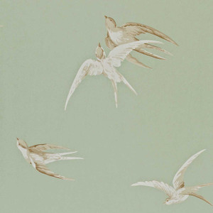 DVIWSW102 - Sanderson One Sixty Birds Green Sanderson Wallpaper DVIWSW102 - Sanderson One Sixty Birds Green Sanderson Wallpaper