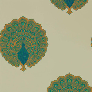 DCPW216757 - Caspian Birds Blue Sanderson Wallpaper DCPW216757 - Caspian Birds Blue Sanderson Wallpaper