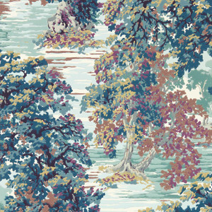 DABW217222 - Arboretum Botanical Multi Sanderson Wallpaper DABW217222 - Arboretum Botanical Multi Sanderson Wallpaper