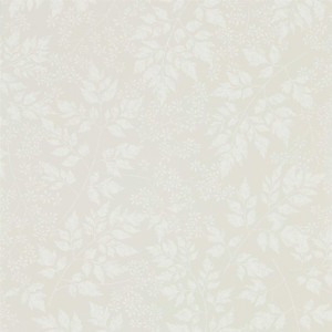 Sanderson DHPO216371 - Sanderson Home Leaves & Trees Grey Sanderson Wallpaper roll - luxury design for UK feature walls