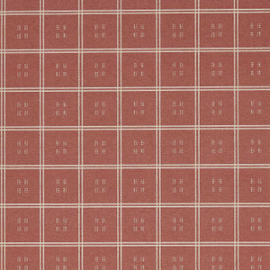 DBOW217457 - Curios Checks Red Sanderson Wallpaper DBOW217457 - Curios Checks Red Sanderson Wallpaper