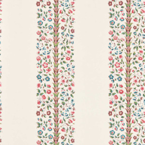 Sanderson DHIP217485 - Highgrove by Sanderson Classic Floral Blue Sanderson Wallpaper roll - luxury design for UK feature walls