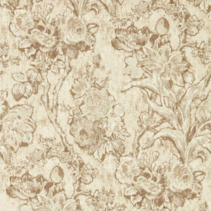 DGDW217325 - Sanderson x Giles Deacon Classic Floral Neutral Wallpaper DGDW217325 - Sanderson x Giles Deacon Classic Floral Neutral Wallpaper
