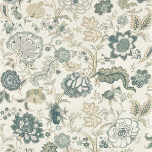 DHIP217489 - Highgrove by Sanderson Classic Floral Green Sanderson Wallpaper DHIP217489 - Highgrove by Sanderson Classic Floral Green Sanderson Wallpaper
