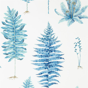 DGLW216635 - Glasshouse Botanical Blue Sanderson Wallpaper DGLW216635 - Glasshouse Botanical Blue Sanderson Wallpaper