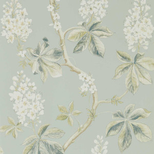 DWOW215708 - Arboretum Classic Floral Blue Sanderson Wallpaper DWOW215708 - Arboretum Classic Floral Blue Sanderson Wallpaper