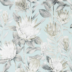 DGLW216645 - Glasshouse Classic Floral Blue Sanderson Wallpaper DGLW216645 - Glasshouse Classic Floral Blue Sanderson Wallpaper