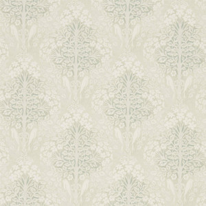 DDAM216400 - Chiswick Grove Birds Green Sanderson Wallpaper DDAM216400 - Chiswick Grove Birds Green Sanderson Wallpaper