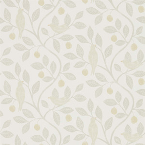 Sanderson DHPO216366 - Sanderson Home Birds Neutral Sanderson Wallpaper roll - luxury design for UK feature walls