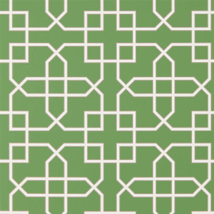 DGLW216660 - Glasshouse Geometric Green Sanderson Wallpaper DGLW216660 - Glasshouse Geometric Green Sanderson Wallpaper