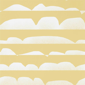 Scion NZAW112012 - Zanzibar Stripes Yellow Scion Wallpaper roll - luxury design for UK feature walls