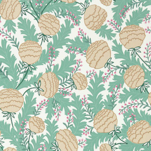 NART112796 - Garden of Eden Contemporary Floral Green Scion Wallpaper NART112796 - Garden of Eden Contemporary Floral Green Scion Wallpaper