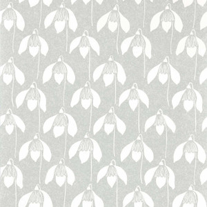 NART112813 - Garden of Eden Contemporary Floral Grey Scion Wallpaper NART112813 - Garden of Eden Contemporary Floral Grey Scion Wallpaper