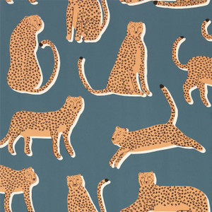 NESW112206 - Esala Animals Blue Scion Wallpaper NESW112206 - Esala Animals Blue Scion Wallpaper