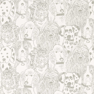 NHAW112946 - Designs In Mind Animals Grey Scion Wallpaper NHAW112946 - Designs In Mind Animals Grey Scion Wallpaper