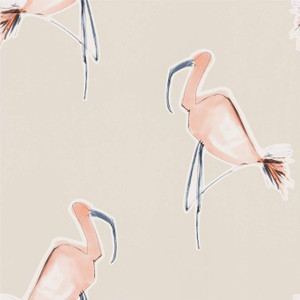 NZAW111998 - Zanzibar Birds Neutral Scion Wallpaper NZAW111998 - Zanzibar Birds Neutral Scion Wallpaper