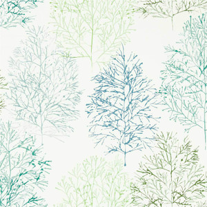NZAW112002 - Zanzibar Botanical Green Scion Wallpaper NZAW112002 - Zanzibar Botanical Green Scion Wallpaper