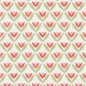NSCW113255 - Oakham Contemporary Floral Pink Scion Wallpaper NSCW113255 - Oakham Contemporary Floral Pink Scion Wallpaper