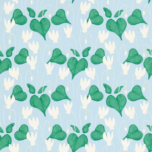 NHAW112948 - Designs In Mind Contemporary Floral Blue Scion Wallpaper NHAW112948 - Designs In Mind Contemporary Floral Blue Scion Wallpaper
