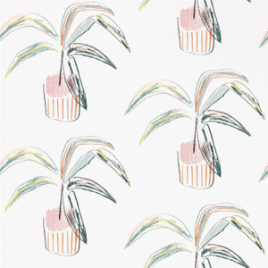 NZAW111992 - Zanzibar Leaves & Trees Green Scion Wallpaper NZAW111992 - Zanzibar Leaves & Trees Green Scion Wallpaper