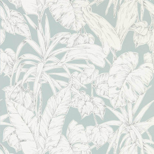NZAW112025 - Zanzibar Botanical Grey Scion Wallpaper NZAW112025 - Zanzibar Botanical Grey Scion Wallpaper