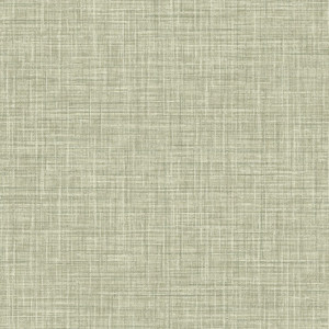 FD25792_Aura Crosshatch linen Mid green beige Fine Decor Wallpaper