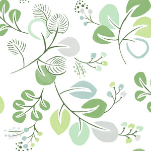 FD26565_Hannah Trailing Motif leaf Grey taupe Fine Decor Wallpaper