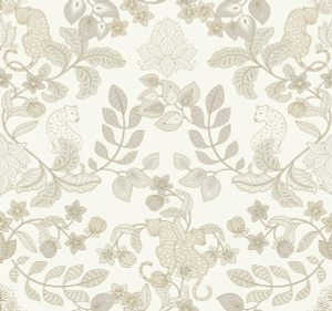 Fine Decor Scott Living 3 Cream Natural Animals Insects And Floral Wallpaper YK72132