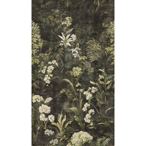 HZ62084M-Horizon Floral Cream Grey Green Galerie Mural