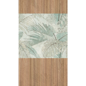 WH45222M-Welcome Home Murals Novelty Beige, Brown, Green Galerie Mural