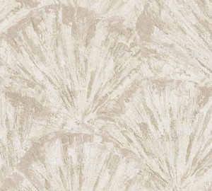 HZ62038-Horizon Abstract Beige Cream Metallic Galerie Wallpaper