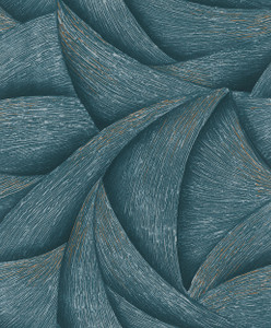 35507-Odyssey Abstract Blue silver Galerie Wallpaper