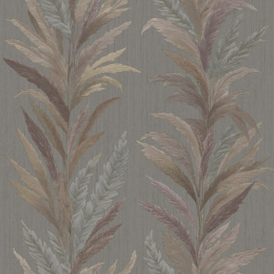 35908-Ornamenta Tree Leaf Grey Bronze Galerie Wallpaper