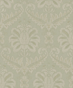 35935-Ornamenta Damask Green Galerie Wallpaper