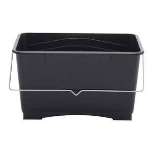 Rodo - 10 Litre Black PLASTIC SCUTTLE TUB