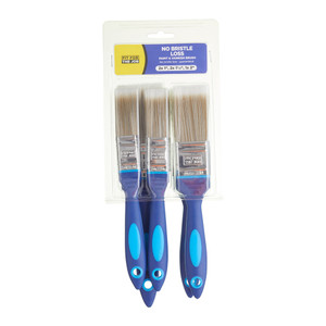 Rodo - 5pc No Bristle Loss Paint Brush Set