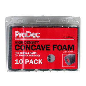 ProDec Concave High Density Foam 4" Mini Rollers 10pk